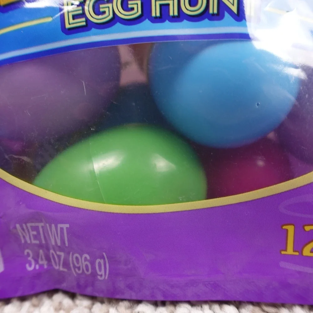 SweeTARTS Nerds Laffy Taffy Easter Egg Hunt 12 Candy Filled Plastic Eggs‎ 3.4oz